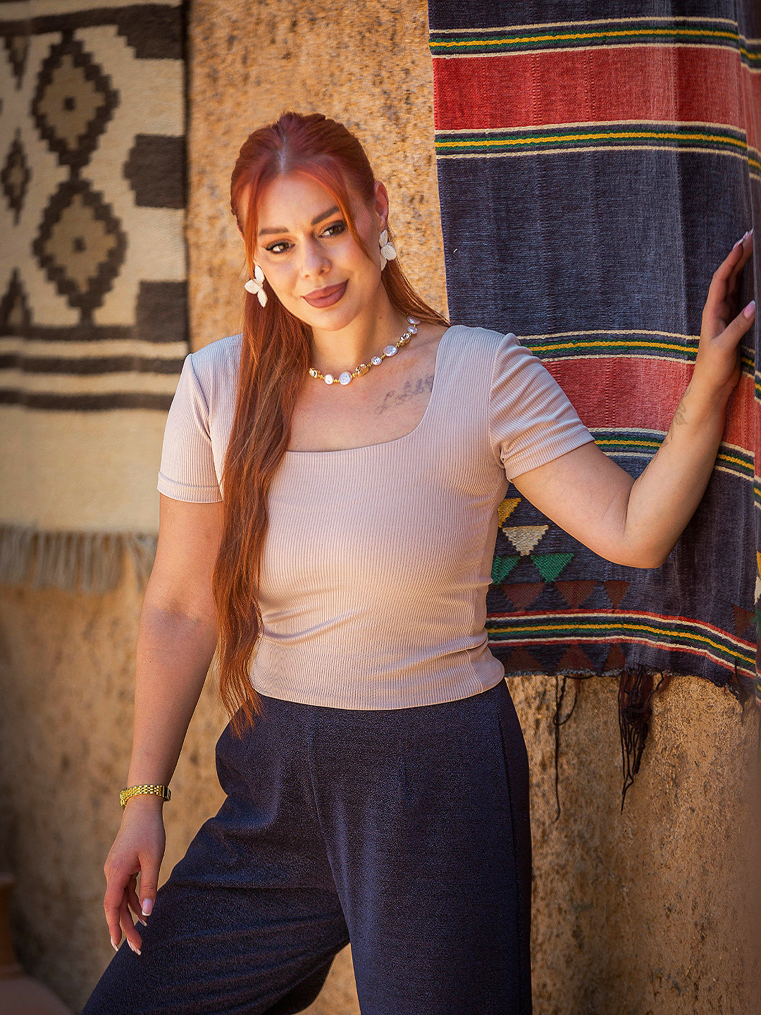 Basic top _ Versatile Everyday Wear